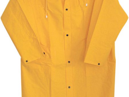 Boss Yellow PVC-Coated Rayon Rain Jacket XL Online Sale