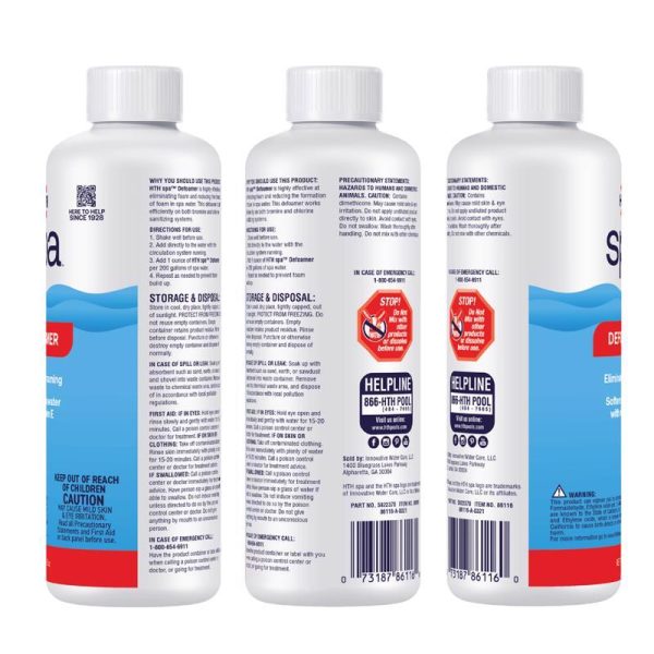 HTH Spa Liquid Defoamer 16 oz For Sale