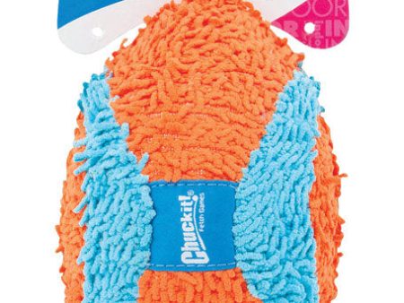 Chuckit! Multicolored Terrycloth Football Fumbler Football Dog Toy Medium 1 pk Cheap