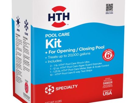 HTH Granule Pool Care Kit 4 lb Sale