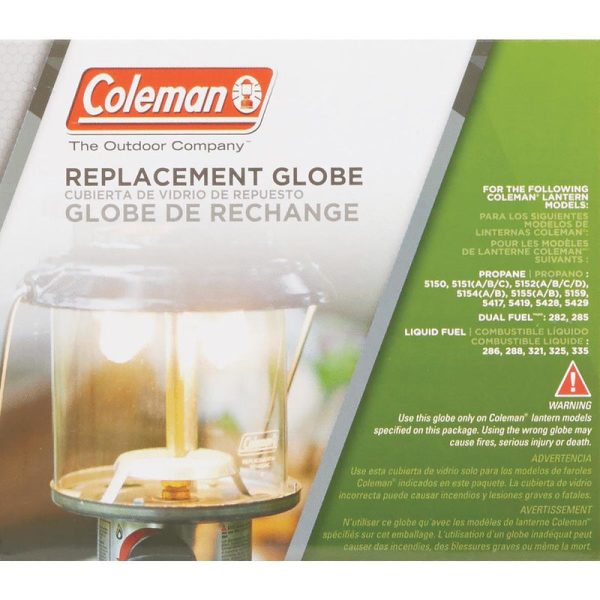 Coleman Clear Lantern Globe Online Hot Sale