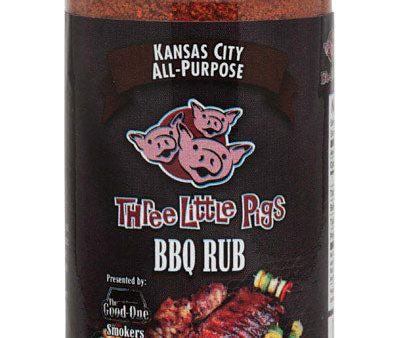 Three Little Pigs Kansas City All-Purpose BBQ Rub 6.5 oz Online Hot Sale