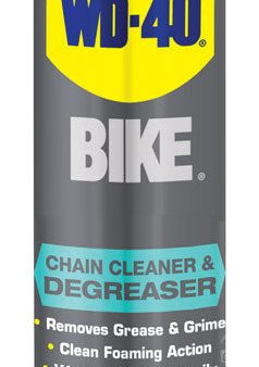 WD-40 Bike Chain Cleaner and Degreaser 10 oz Spray Supply