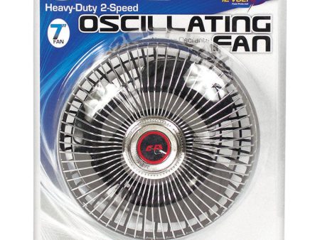 Custom Accessories 12 V Black Oscillating Fan 1 pk on Sale