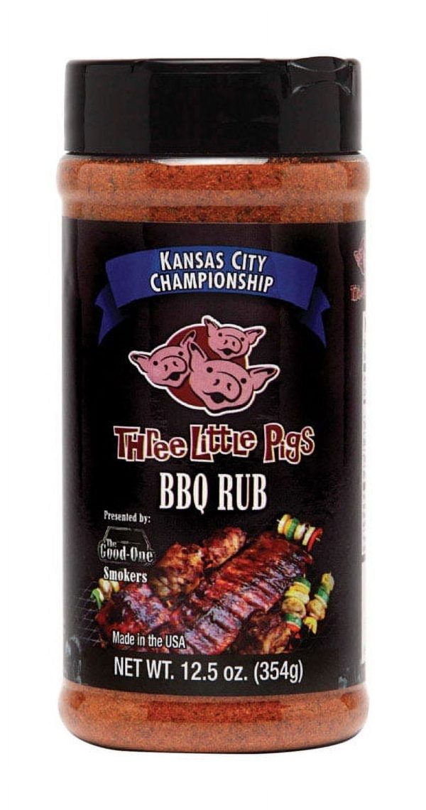 Three Little Pigs Kansas City Championship BBQ Rub 12.5 oz Online now