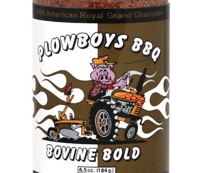 Plowboys BBQ Bovine Bold Seasoning Rub 6.5 oz Supply