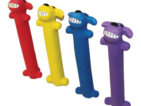 Multipet Loofa Assorted Latex Dog Toy Small Discount