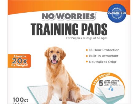 Four Paws No Worries Plastic Training Pads 100 pk For Cheap