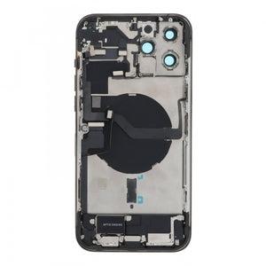 For Apple iPhone 12 Pro Max Replacement Housing Including Small Parts (Black) Hot on Sale