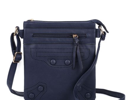 VK5347 Navy - Across Body Bag With Strap Sale