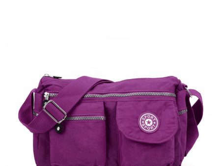 VK5414 Purple - Sports Waist Cross Body Bag Online now