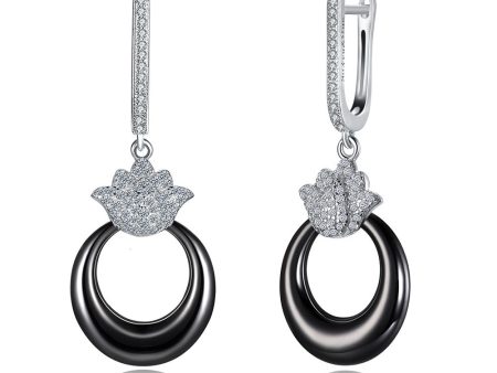 SH-CE043 Fashion Silver Dangle Earrings Fashion