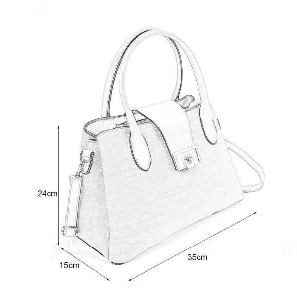 VK5536 APRICOT - Simple Solid Color Handbag Online Hot Sale