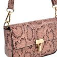 VK2116 PINK - Snakeskin Handbag For Women For Sale