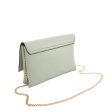 VK2121 GREY - Simple Solid Color Leather Handbag For Cheap