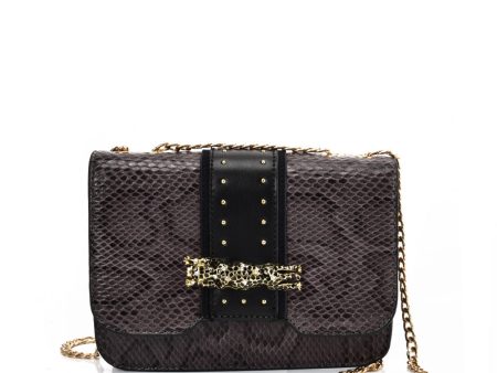 VK2118 GREY - Snakeskin Chain Bag For Women For Cheap