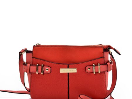 SY2203 ORANGE - Handbag With Buckle Design For Women Hot on Sale