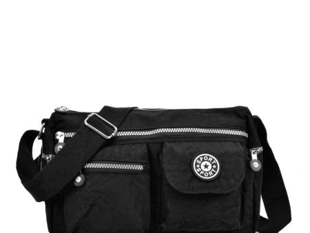 VK5414 Black - Sports Waist Cross Body Bag Discount