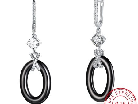 SH-CE006-BK Fashion Dangle Earrings Online Hot Sale