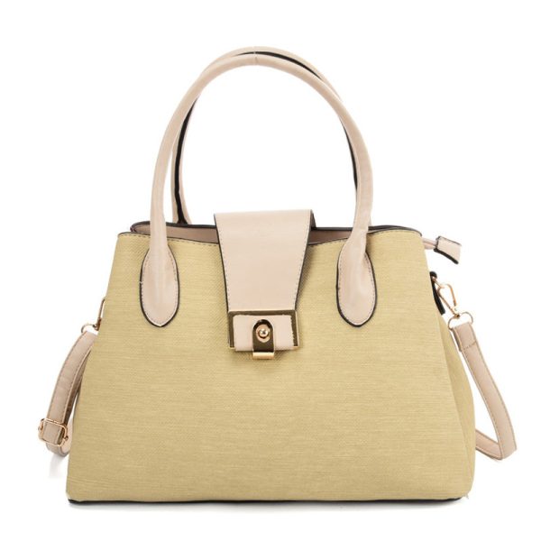 VK5536 APRICOT - Simple Solid Color Handbag Online Hot Sale