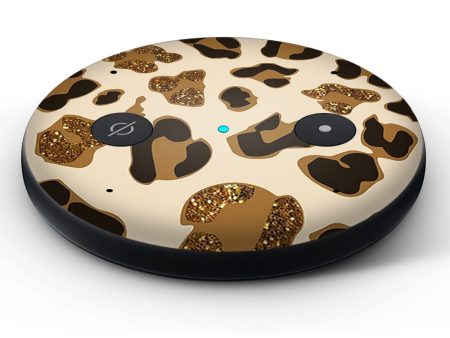 Leopard Print, Printed Glitter | Skin For Amazon Echo Input Fashion