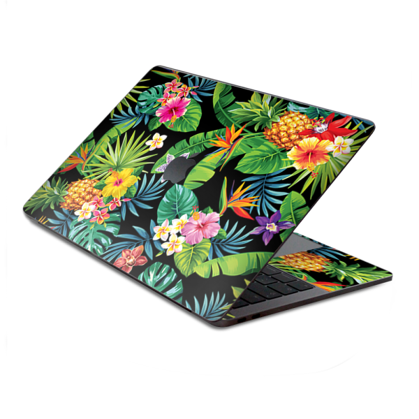 Tropical Flowers Hibiscus Hawaii | Skin For Macbook Pro 13 inch Retina Touch Bar | fits Model A1706, A1708, A3164, A1989, A3358 Online now