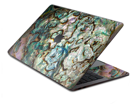 Abalone Shell Gold Underwater | Skin For Macbook Pro 13 inch Retina Touch Bar | fits Model A1706, A1708, A3164, A1989, A3358 For Discount