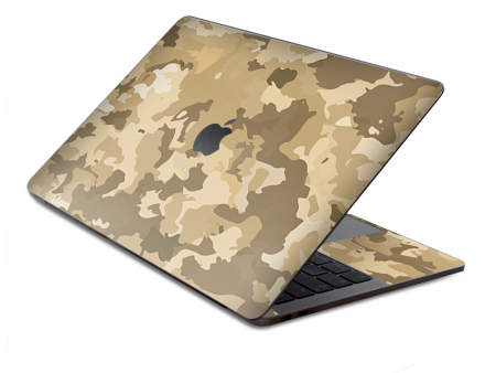 Brown Desert Camo Camouflage | Skin For Macbook Pro 13 inch Retina Touch Bar | fits Model A1706, A1708, A3164, A1989, A3358 For Cheap