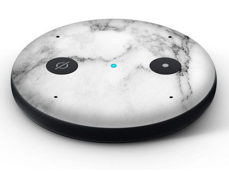 Light Black White Marble | Skin For Amazon Echo Input For Sale