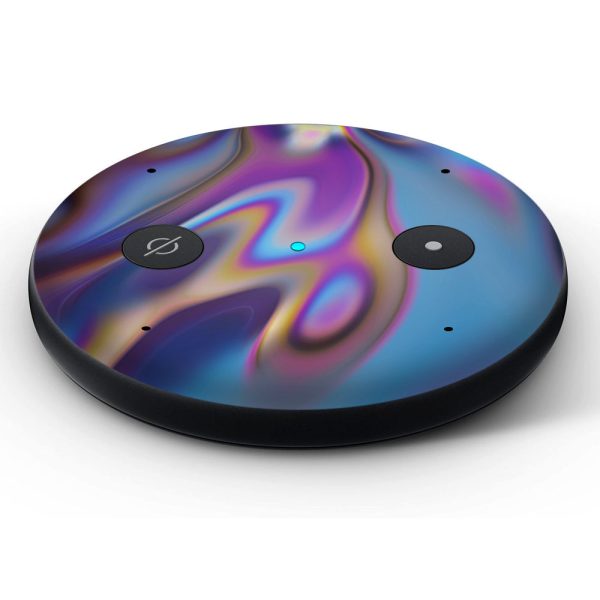 Opalescent Resin Marble Oil Slick | Skin For Amazon Echo Input Discount