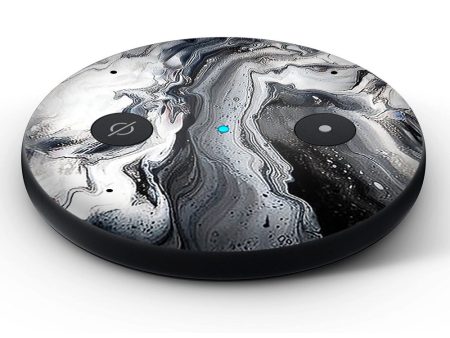 Black and White Swirl Marble | Skin For Amazon Echo Input Cheap