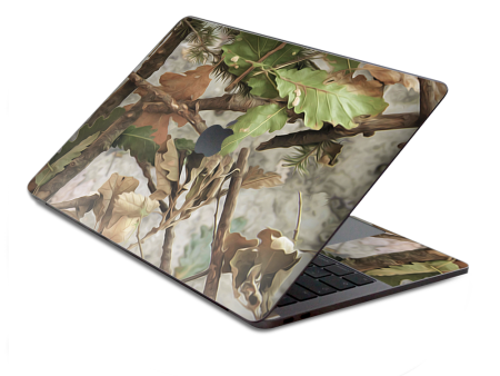 Tree Camo Real Oak | Skin For Macbook Pro 13 inch Retina Touch Bar | fits Model A1706, A1708, A3164, A1989, A3358 Sale