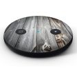 Grey Wood | Skin For Amazon Echo Input Fashion