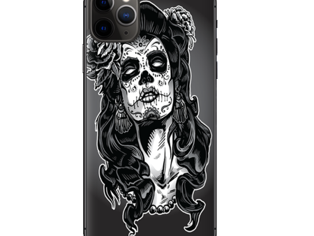 Sugar Skull Girl Dia De Los Meurtos | Skin For Apple iPhone 11 Pro on Sale