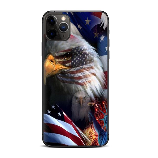 Usa Bald Eagle In Flag | Skin For Apple iPhone 11 Pro Online now