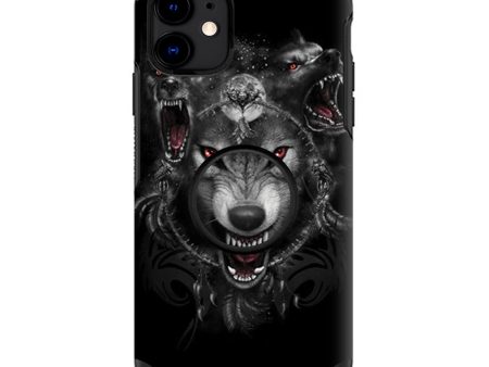 Angry Wolves Pack Howling | Skin For Otter Pop Symmetry for iPhone 11 Online Hot Sale