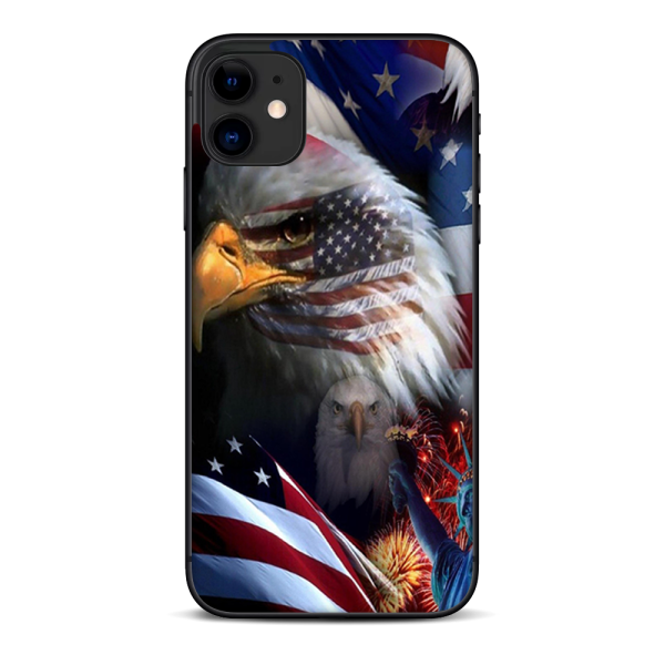 Usa Bald Eagle In Flag | Skin For Apple iPhone 11 Fashion