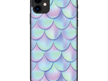 Mermaid Scales Blue Pink | Skin For Apple iPhone 11 Cheap