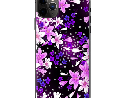 Purple Pink Colorful Flowers Lillies | Skin For Apple iPhone 11 Pro Discount