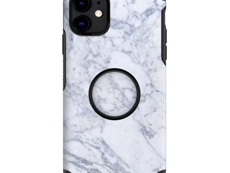 Grey White Standard Marble | Skin For Otter Pop Symmetry for iPhone 11 Supply