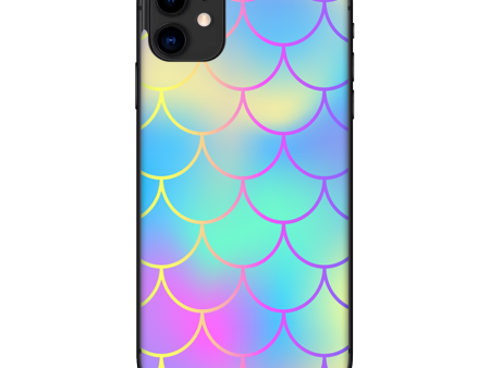 Pastel Colorful Mermaid Scales | Skin For Apple iPhone 11 Online