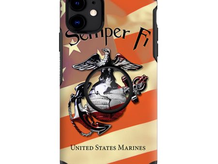 Semper Fi Usmc America | Skin For Otter Pop Symmetry for iPhone 11 For Sale