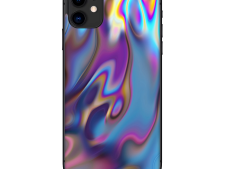 Opalescent Resin Marble Oil Slick | Skin For Apple iPhone 11 Hot on Sale