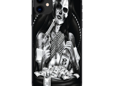 Skull Girl Gangster | Skin For Apple iPhone 11 Hot on Sale