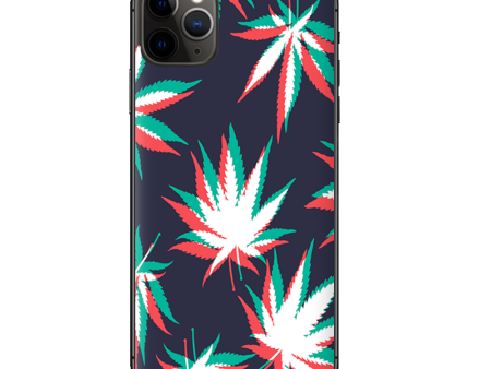 3D Holographic Weed Pot Leaf | Skin For Apple iPhone 11 Pro For Cheap