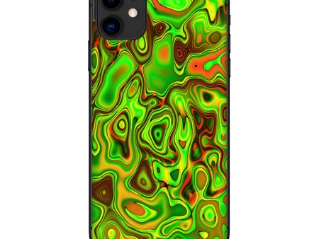 Green Glass Trippy Psychedelic | Skin For Apple iPhone 11 Online Hot Sale