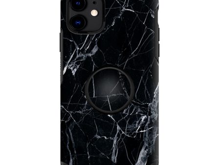 Black Marble Granite White | Skin For Otter Pop Symmetry for iPhone 11 Online now