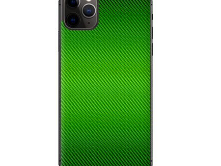 Lime Green Carbon Fiber Look | Skin For Apple iPhone 11 Pro Discount