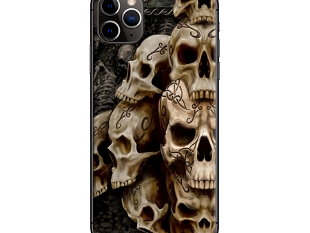 Wicked Skulls Tattooed | Skin For Apple iPhone 11 Pro Max Online now