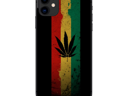 Rasta Weed Pot Leaf Red Gold Green | Skin For Apple iPhone 11 Supply